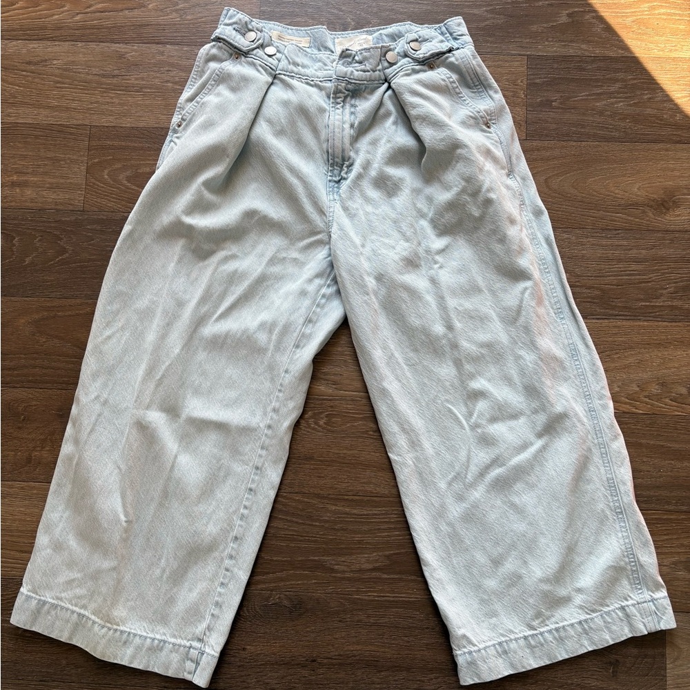 Universal Thread Light Blue Cropped Trousers